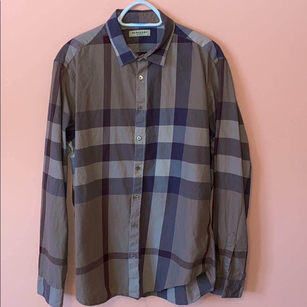 BURBERRY Men’s Button Up